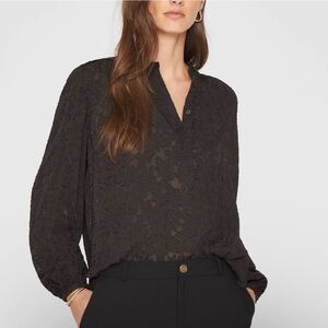 Club Monaco Textured Popover Shirt
